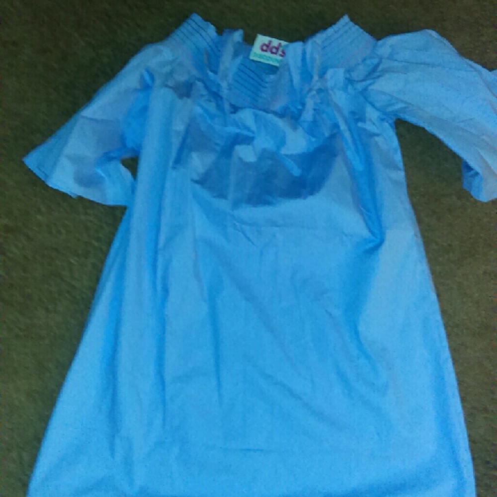 XL LADIES HALF SHOULDER /TIE DRESS